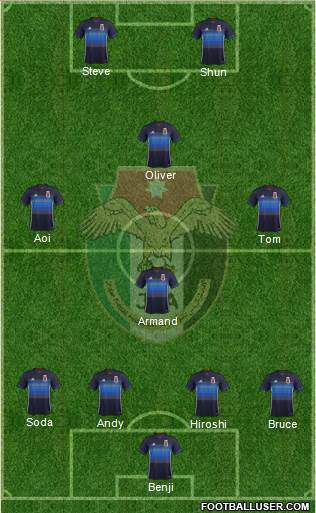 Japan Formation 2016