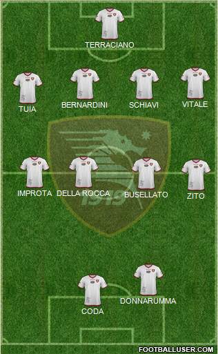 Salernitana Formation 2016