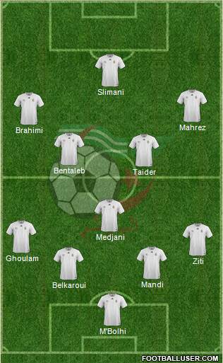 Algeria Formation 2016