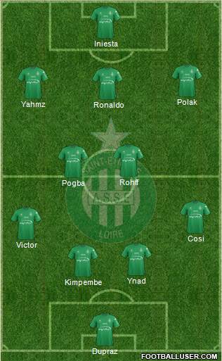 A.S. Saint-Etienne Formation 2016