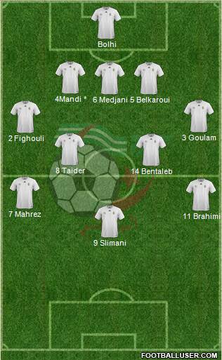 Algeria Formation 2016