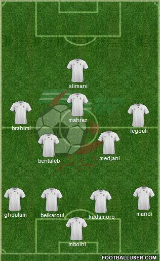 Algeria Formation 2016