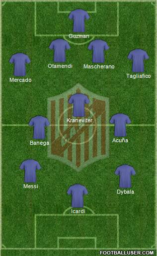 9 de Julio Formation 2016