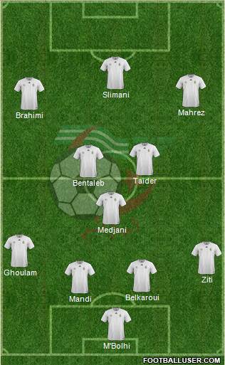 Algeria Formation 2016