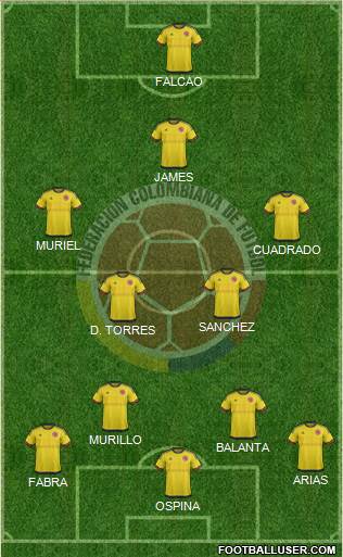 Colombia Formation 2016