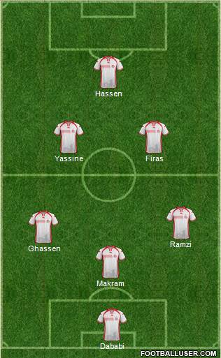 Tunisia Formation 2016