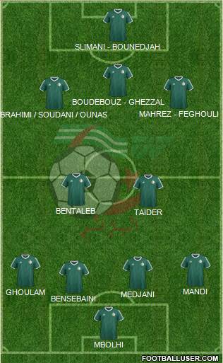 Algeria Formation 2016