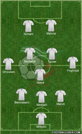 Algeria Formation 2016