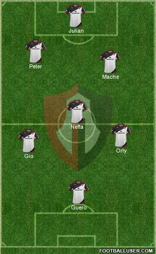 Club Deportivo Atlas Formation 2016