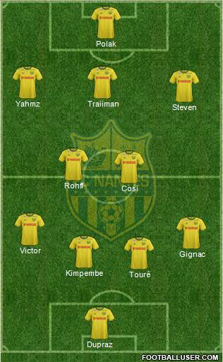 FC Nantes Formation 2016