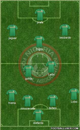 Nigeria Formation 2016