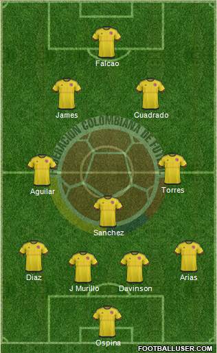 Colombia Formation 2016