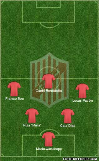 9 de Julio Formation 2016