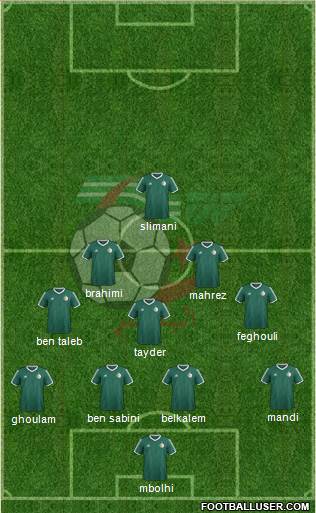 Algeria Formation 2016