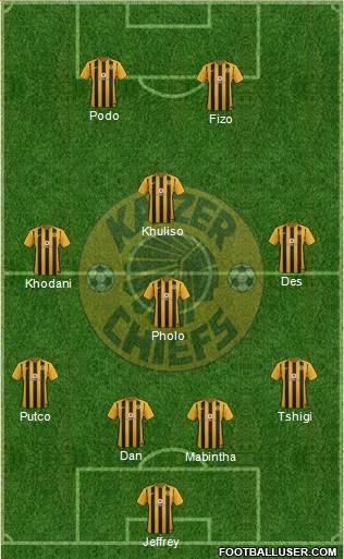 Kaizer Chiefs Formation 2016