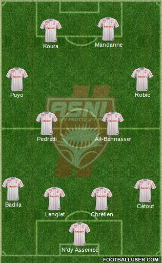 A.S. Nancy Lorraine Formation 2016