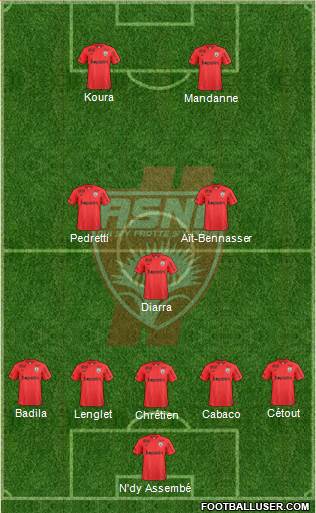 A.S. Nancy Lorraine Formation 2016