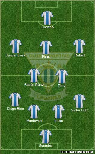 C.D. Leganés S.A.D. Formation 2016