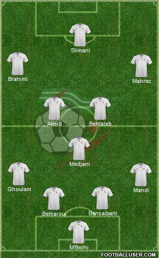 Algeria Formation 2016