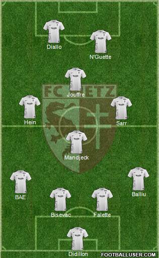 Football Club de Metz Formation 2016