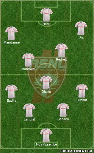 A.S. Nancy Lorraine Formation 2016