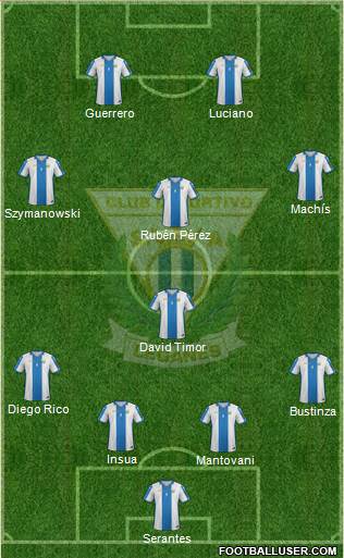 C.D. Leganés S.A.D. Formation 2016