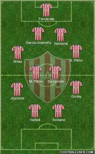 Unión de Santa Fe Formation 2016