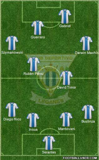 C.D. Leganés S.A.D. Formation 2016