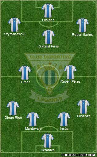 C.D. Leganés S.A.D. Formation 2016