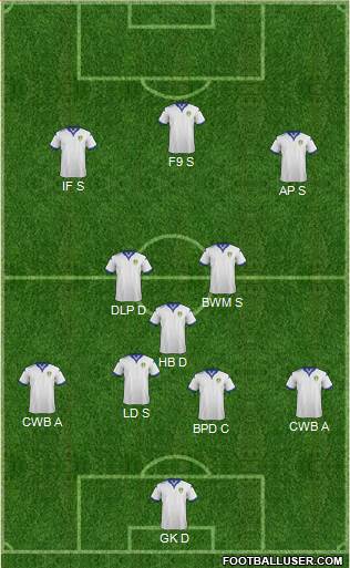 Leeds United Formation 2016