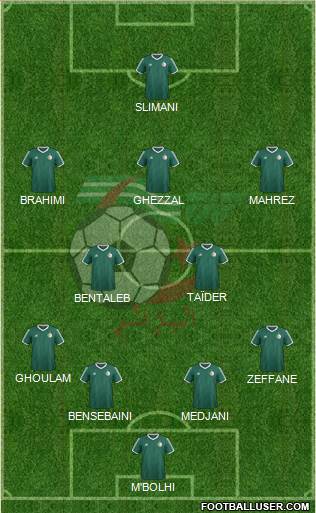 Algeria Formation 2016