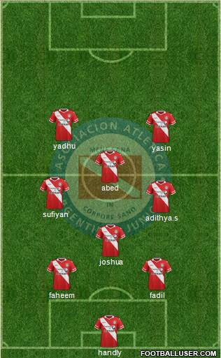 Argentinos Juniors Formation 2016