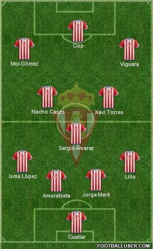 Real Sporting S.A.D. Formation 2016