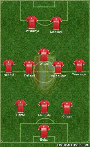 R Standard de Liège Formation 2016