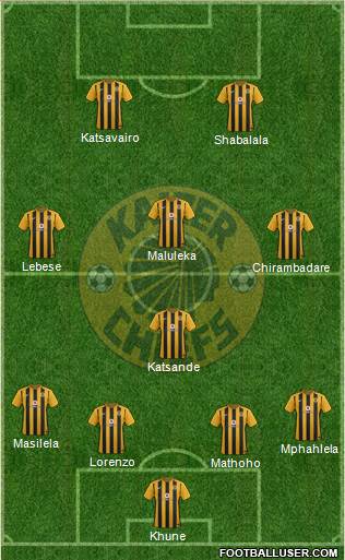 Kaizer Chiefs Formation 2016