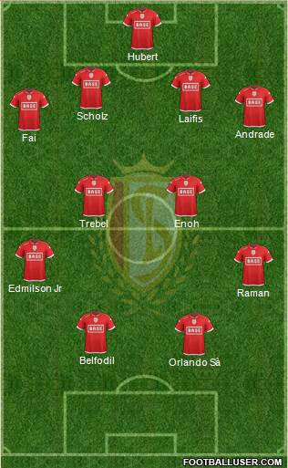 R Standard de Liège Formation 2016