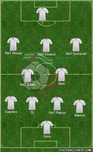 Algeria Formation 2016