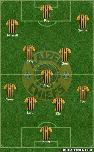 Kaizer Chiefs Formation 2016