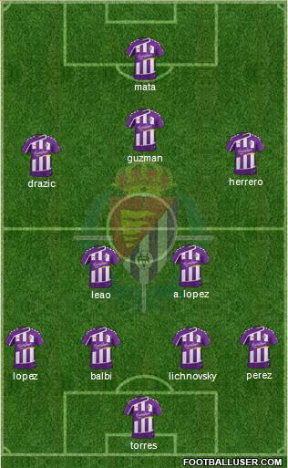 R. Valladolid C.F., S.A.D. Formation 2016