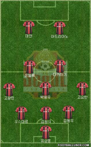 FC Seoul Formation 2016