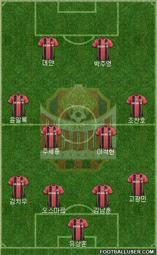 FC Seoul Formation 2016