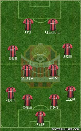 FC Seoul Formation 2016