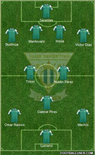 C.D. Leganés S.A.D. Formation 2016