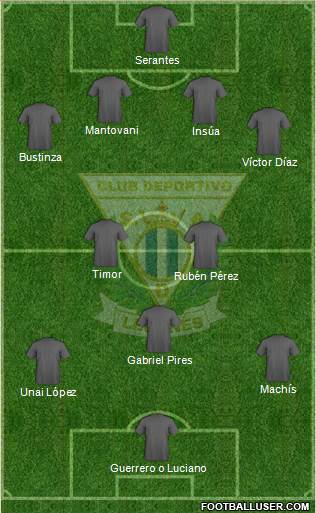 C.D. Leganés S.A.D. Formation 2016