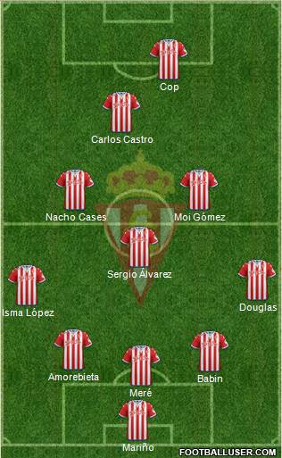 Real Sporting S.A.D. Formation 2016