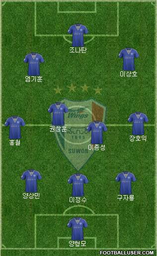 Suwon Samsung Blue Wings Formation 2016