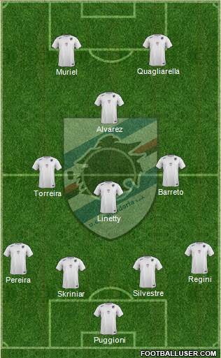 Sampdoria Formation 2016