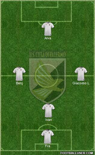 Città di Palermo Formation 2016