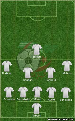 Algeria Formation 2016