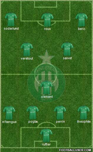 A.S. Saint-Etienne Formation 2016